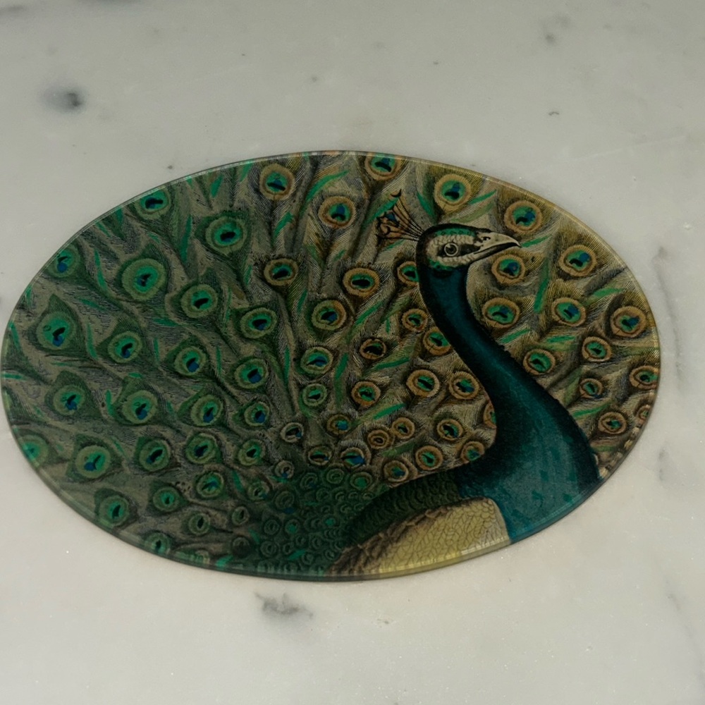 Vintage John Derian Peacock Dish